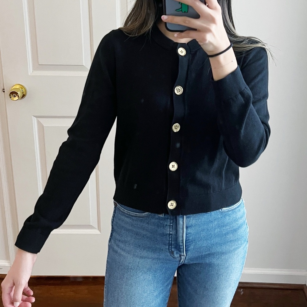 Michael Kors black cardigan